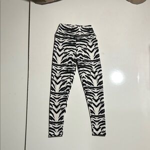 Kids Zebra Print Leggings